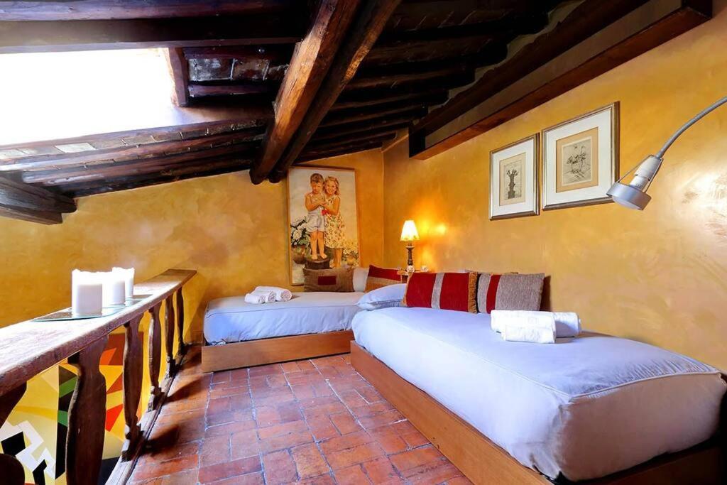 Spectacular Luxury Flat In Trastevere Roma Exterior foto
