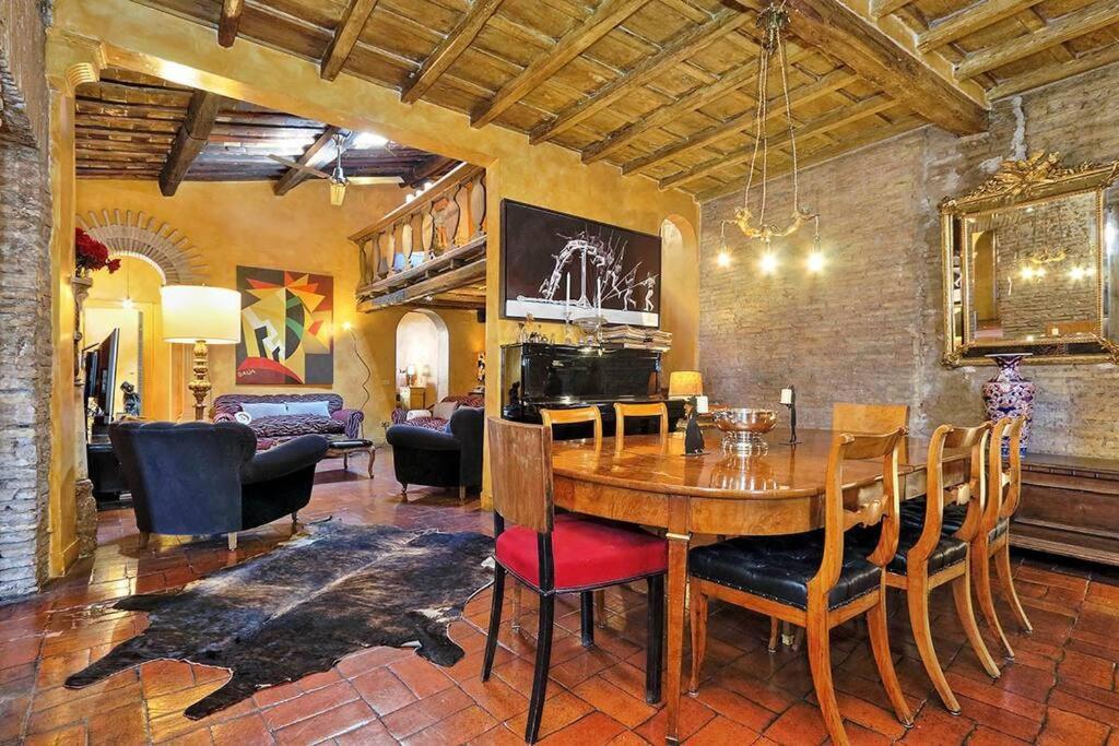 Spectacular Luxury Flat In Trastevere Roma Exterior foto