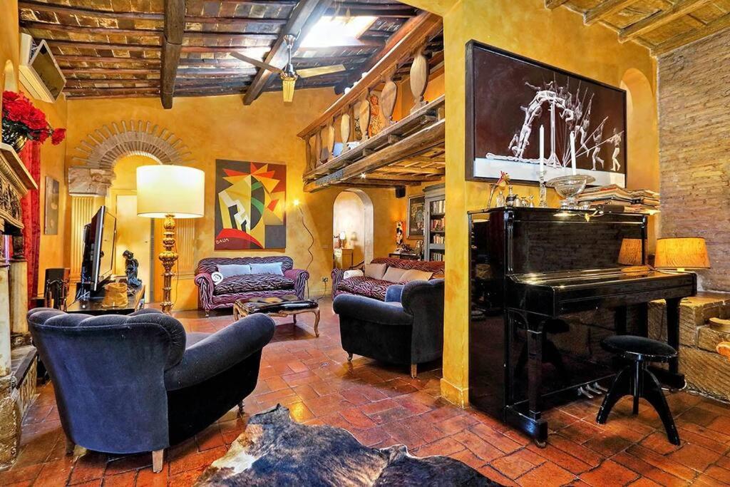 Spectacular Luxury Flat In Trastevere Roma Exterior foto