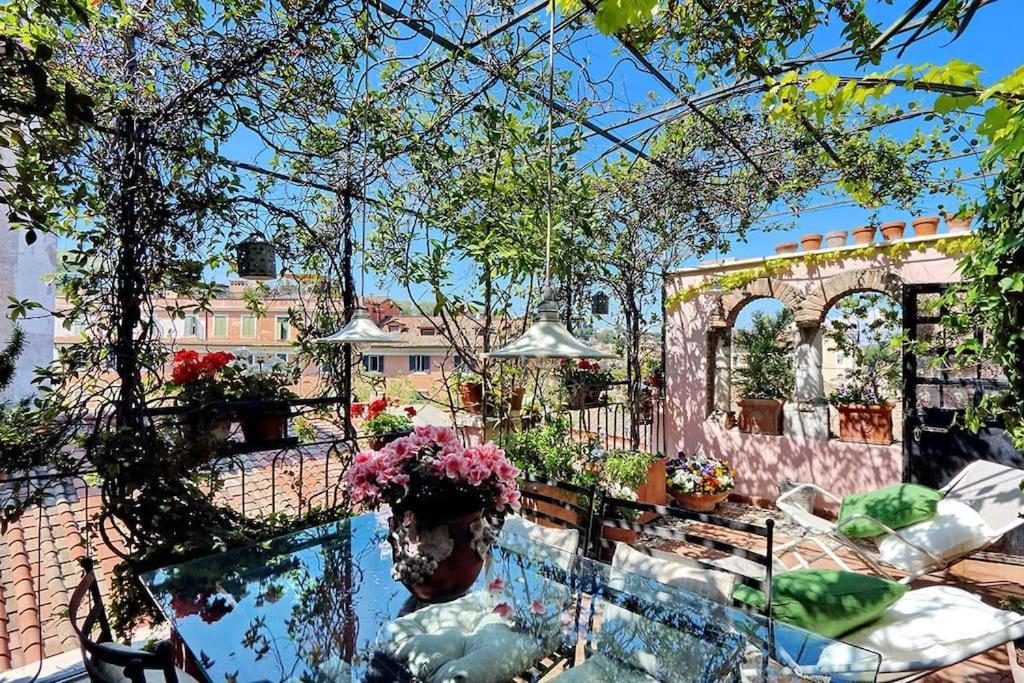 Spectacular Luxury Flat In Trastevere Roma Exterior foto