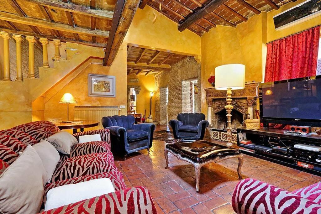 Spectacular Luxury Flat In Trastevere Roma Exterior foto